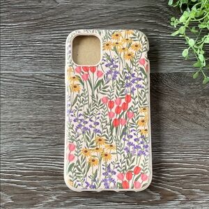 Floral Pattern iPhone 11 Pro Phone Case - Multicolor
